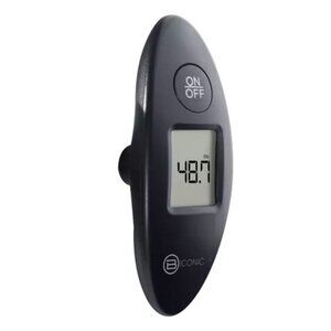 Biconic Digital Luggage Scale with sound indicator, up to 90 lbs, black